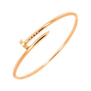 Cartier Juste Un Clou Bracelet SM 18K Pink Gold 750 size16 90271524